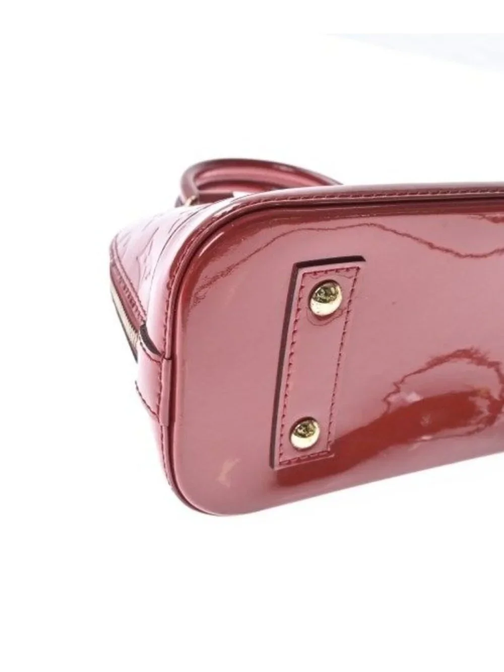 Louis Vuitton Handbag Red - Picture 8 of 9